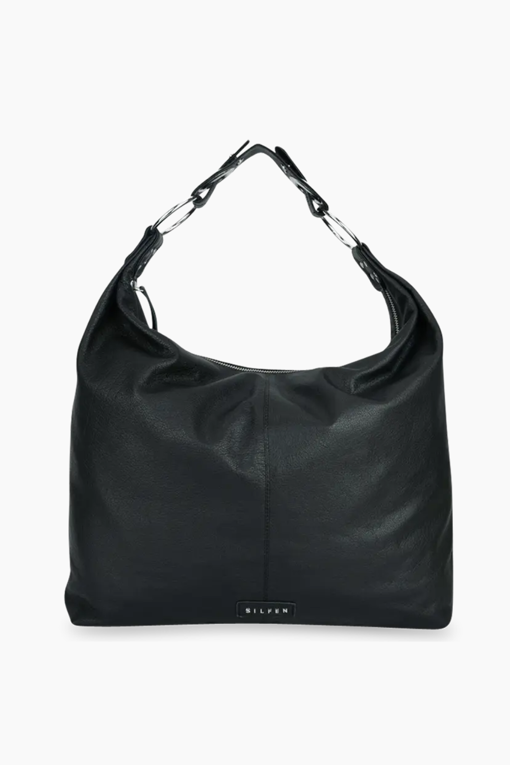 Stevie Shoulder Bag Leather - Black - Silfen Studio