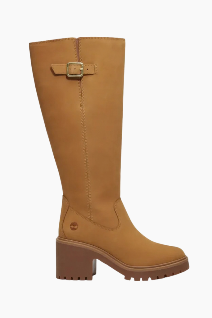 Stone Heights Tall Zip Up Boot - Wheat Nubuck - Timberland