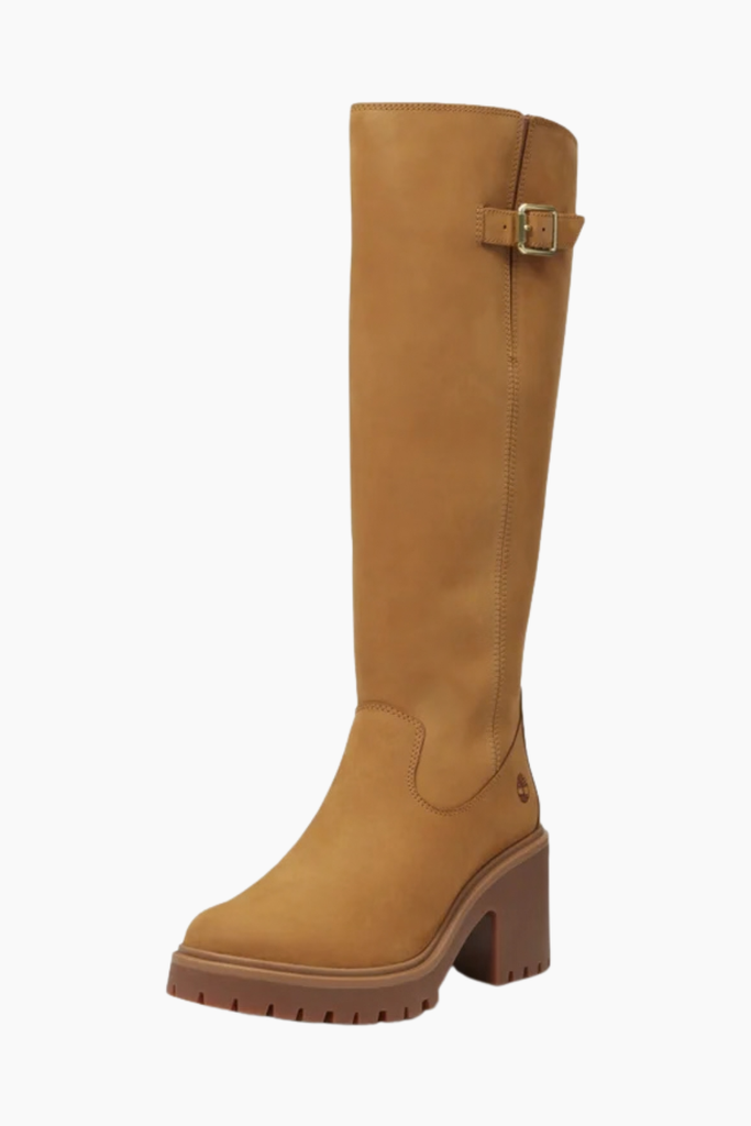 Stone Heights Tall Zip Up Boot - Wheat Nubuck - Timberland