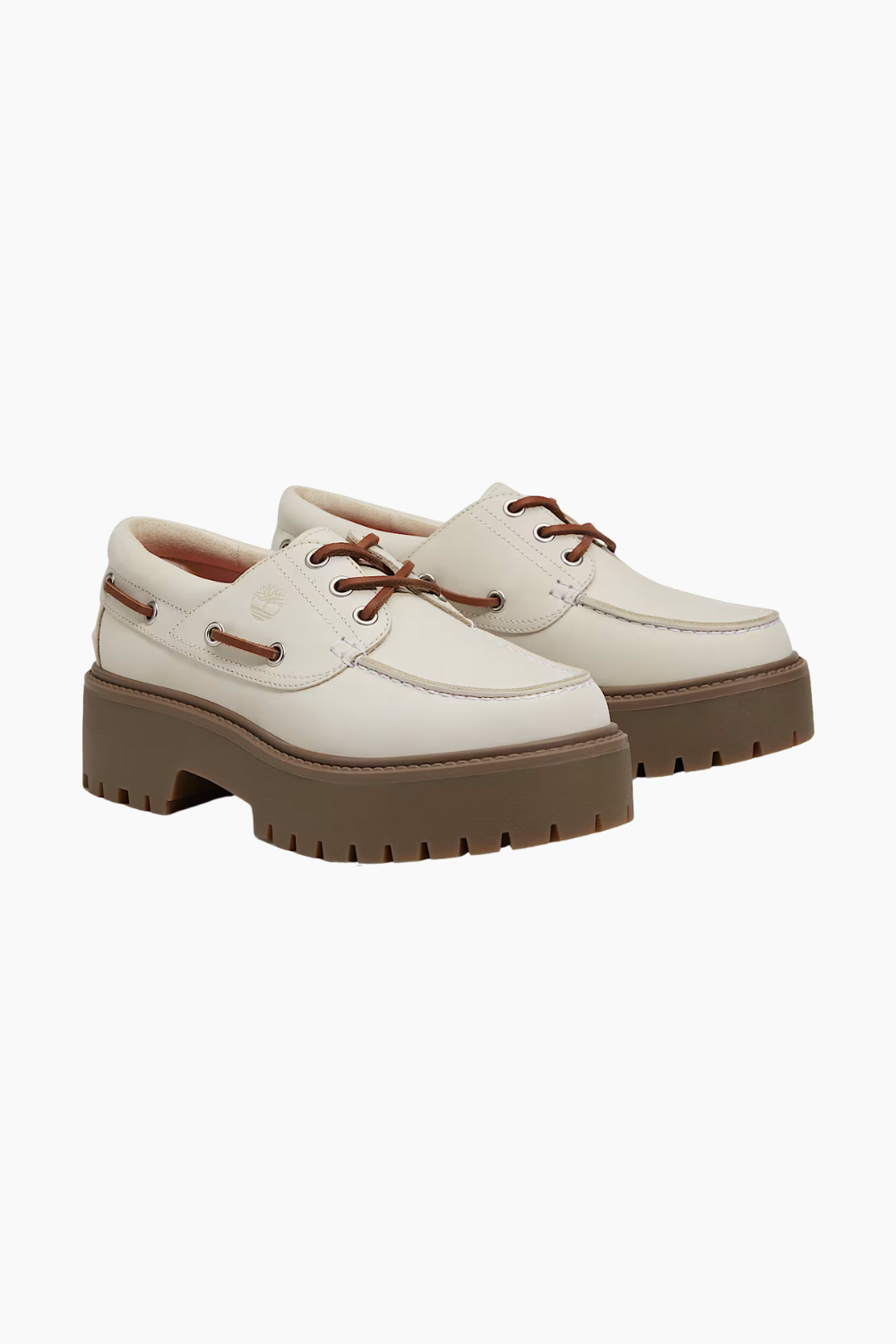 Stone Street Boat Shoe - Natural Nubuck - Timberland