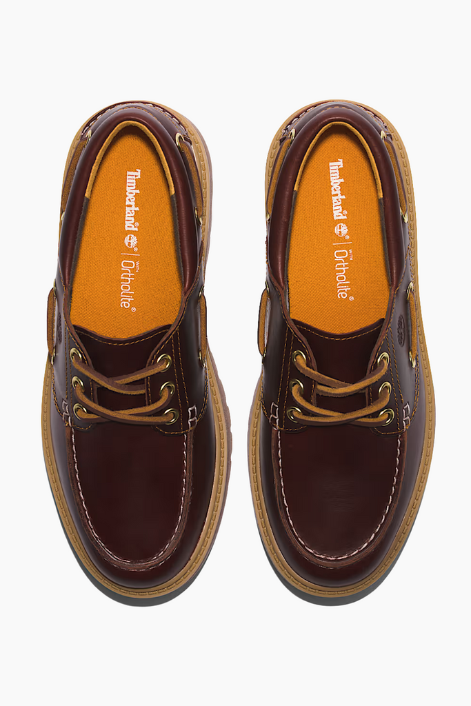 Stone Street Platform Boat Shoe - Burgundy - Timberland