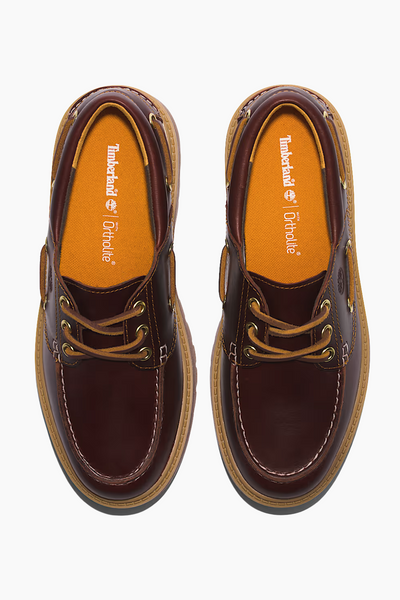 Stone Street Platform Boat Shoe - Burgundy - Timberland