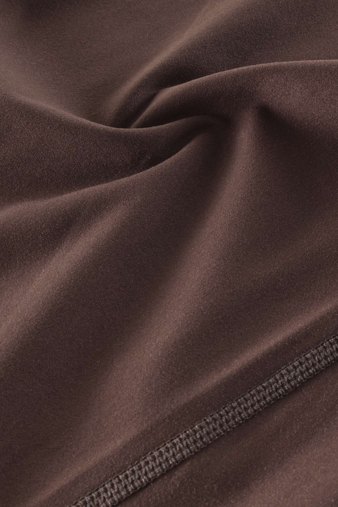 Straight Leg Tights - Coffee Bean - bareen