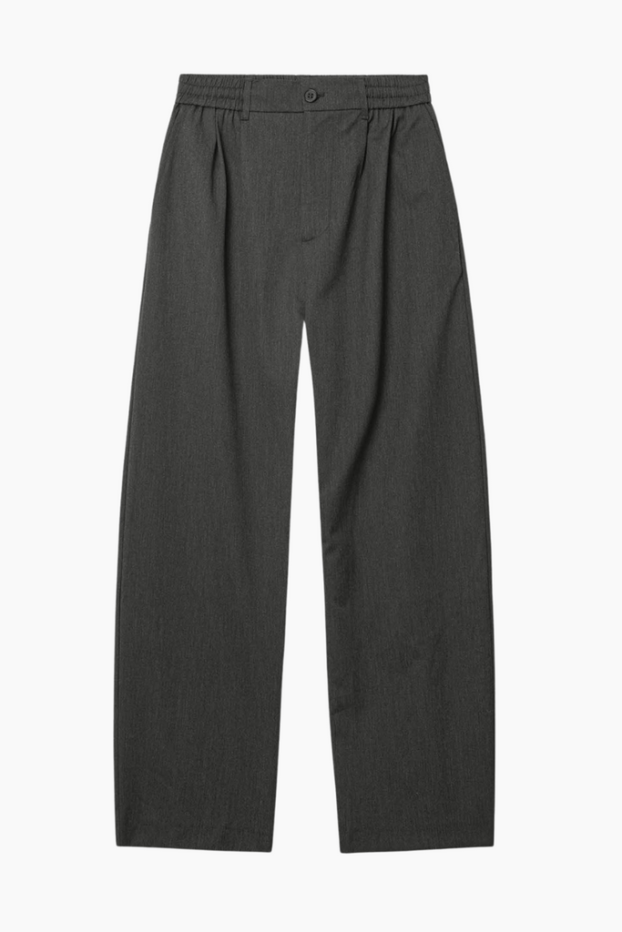 Suit Pants - Dark Grey - bareen