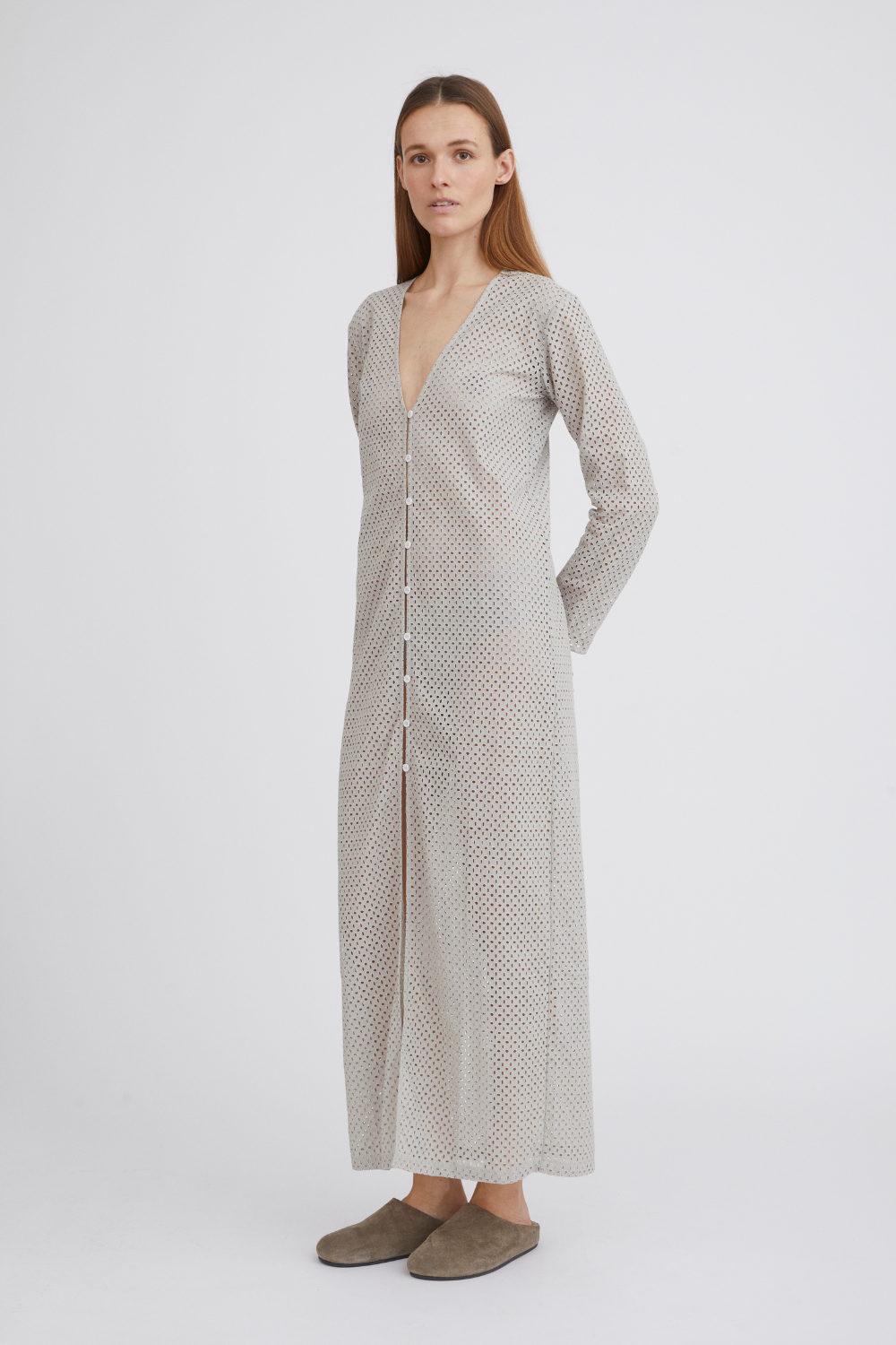 Summer Cardigan - Grey Putty - H2O Fagerholt