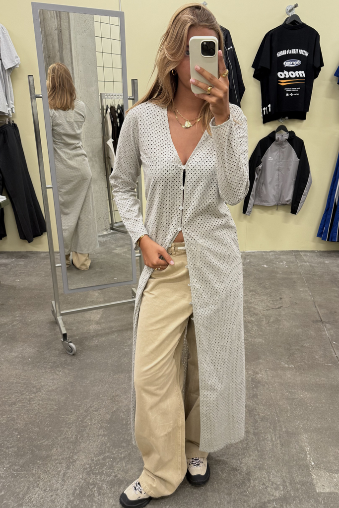 Summer Cardigan - Grey Putty - H2O Fagerholt