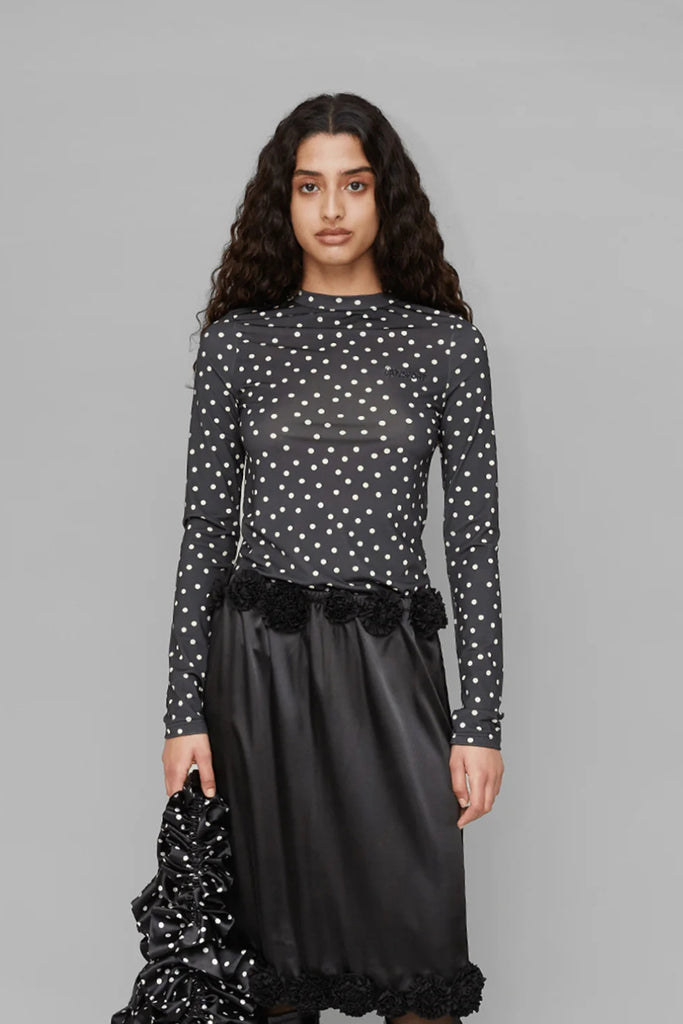 Suni Top - White Dots - OpéraSPORT