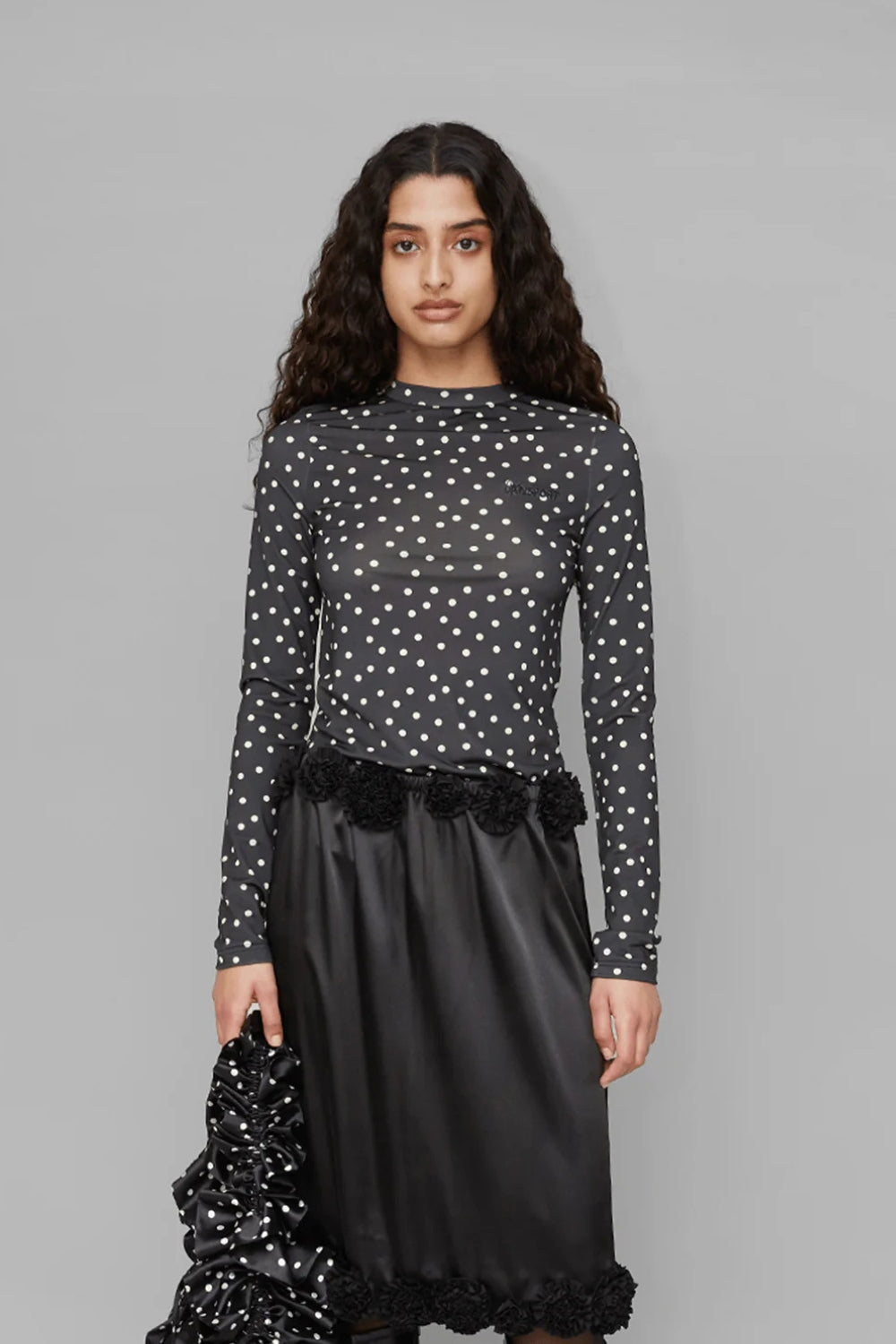 Suni Top - White Dots - OpéraSPORT