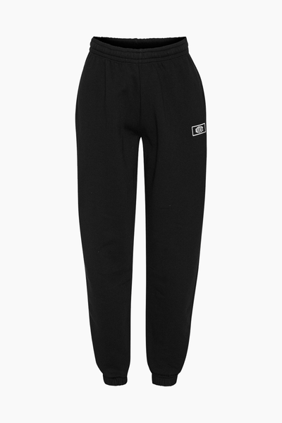 Sweatpants With Logo - Black - ROTATE