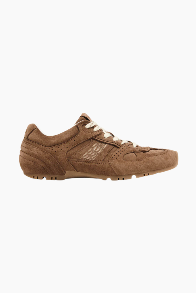 Tb.56 Suede Brown Leather Sneakers - Suede Brown - Alohas