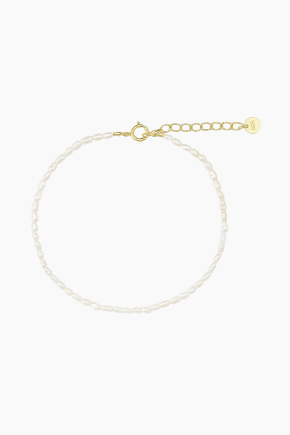 Tiny Pearl Bracelet - Guld - Sorelle