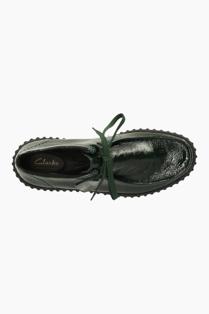 Torhill Moss D - Green Patent - Clarks