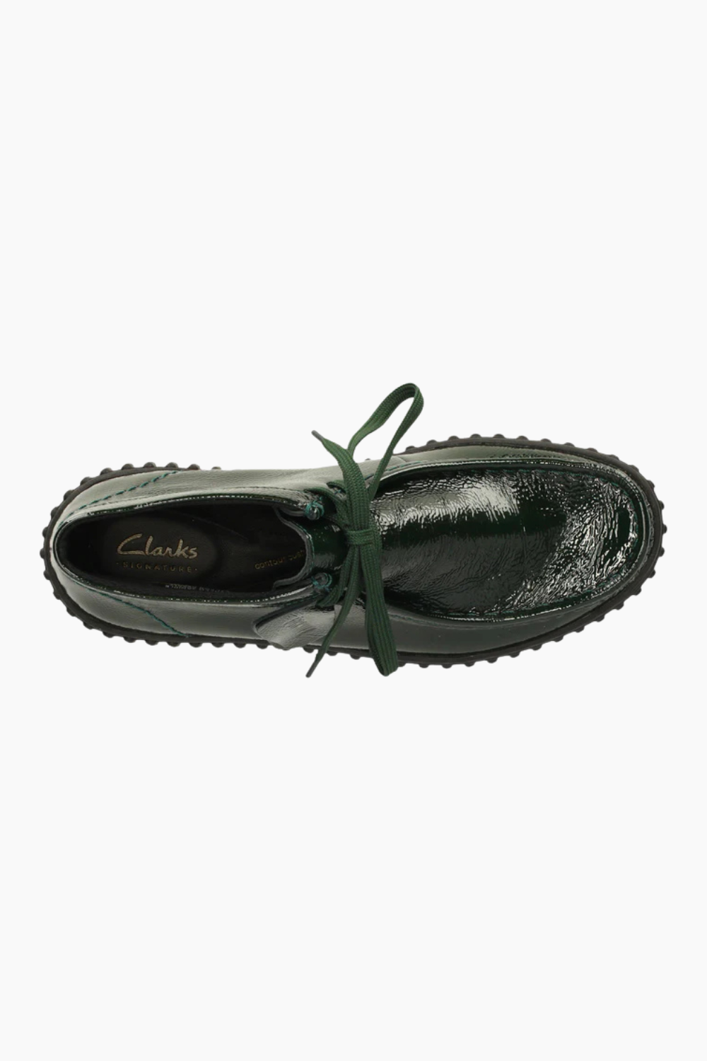 Torhill Moss D - Green Patent - Clarks-2