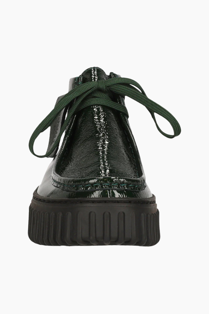Torhill Moss D - Green Patent - Clarks