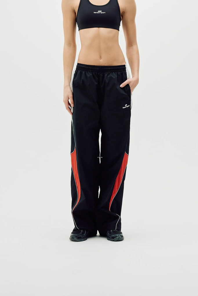 Track Pants 2.0 - Black/Red/White - bareen