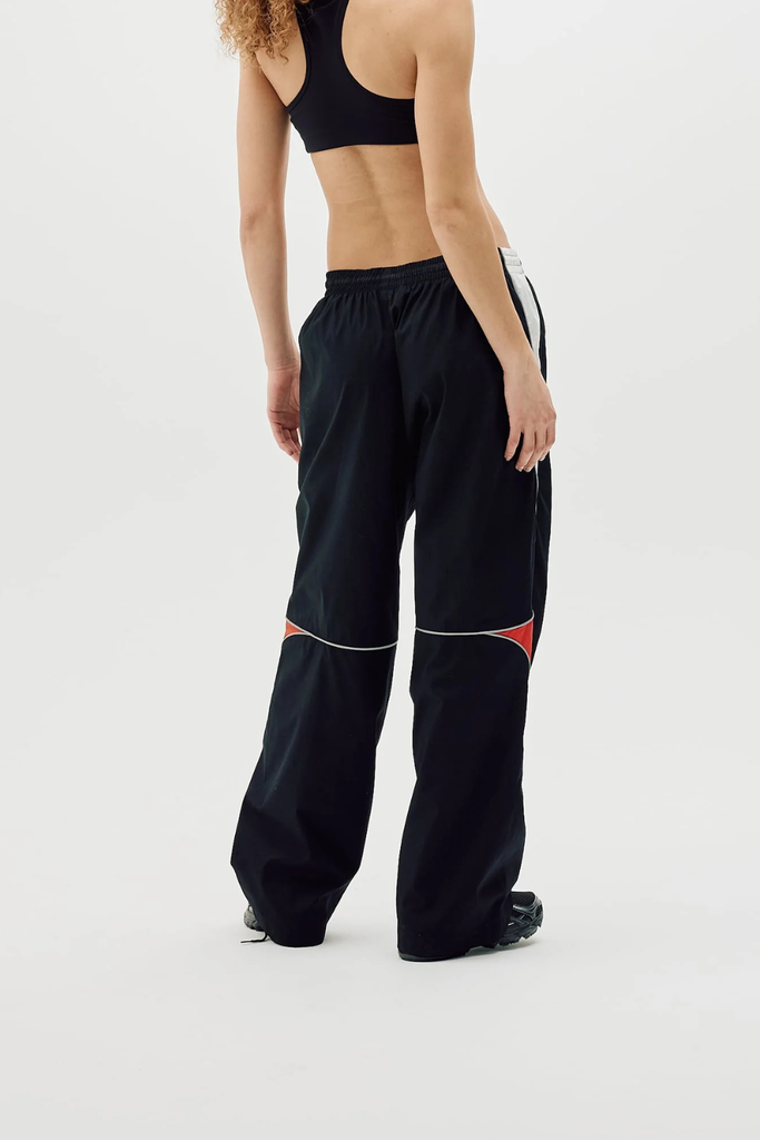 Track Pants 2.0 - Black/Red/White - bareen