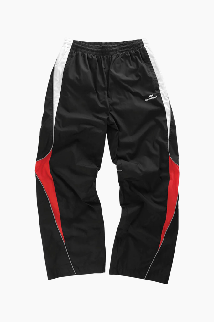 Track Pants 2.0 - Black/Red/White - bareen