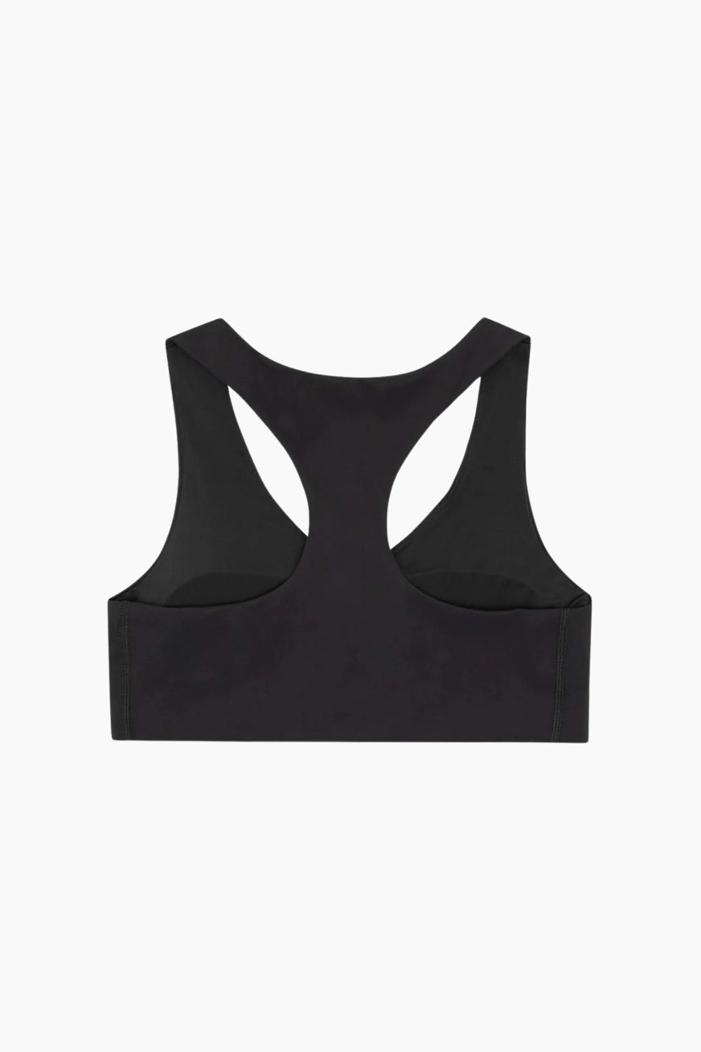 V-Neck Racer Back Bra - Black Onyx - bareen
