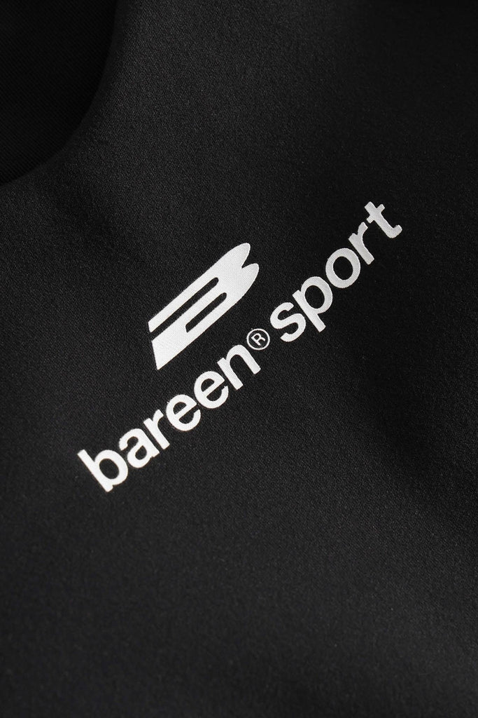 V-Neck Racer Back Bra - Black Onyx - bareen