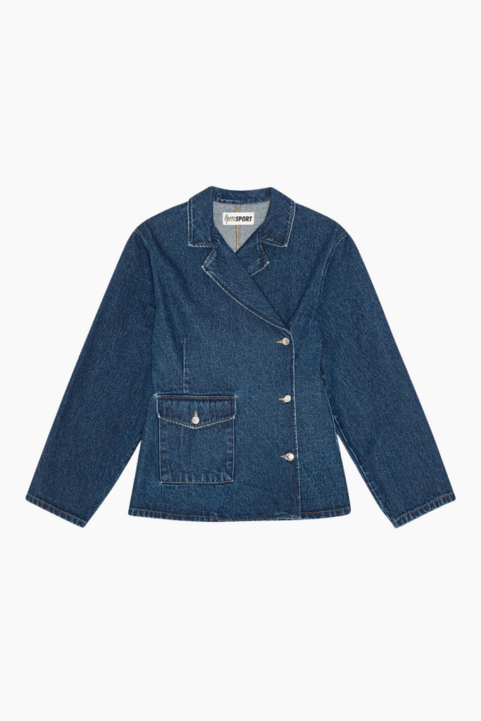 Victoria Denim Blazer - Medium Blue - OpéraSPORT