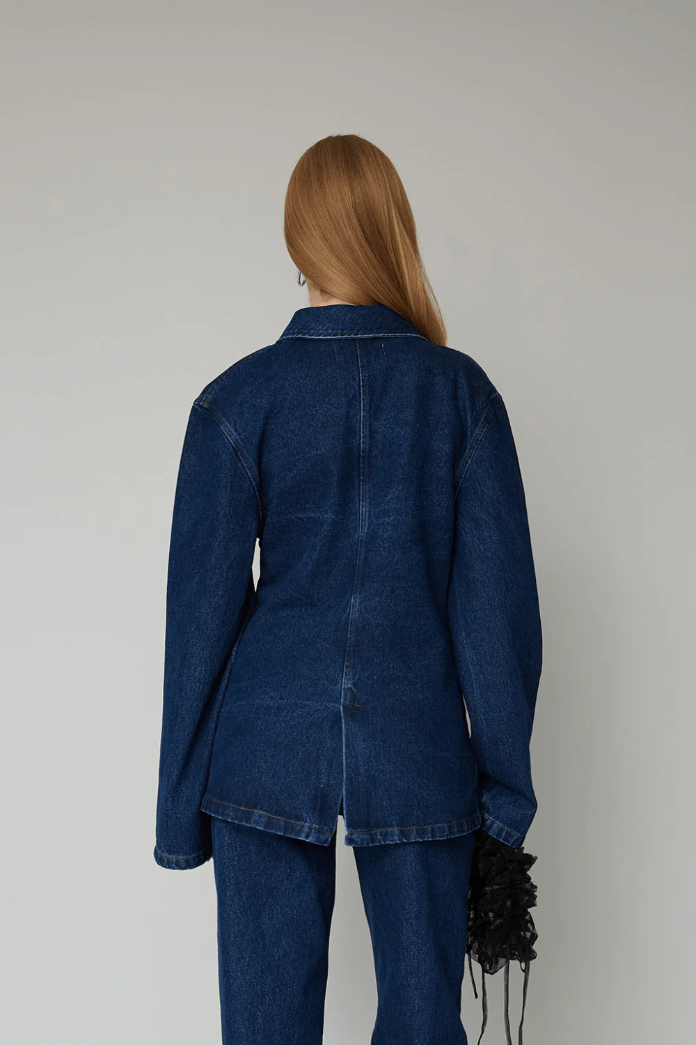 Victoria Denim Blazer -  Medium Blue - OpéraSPORT