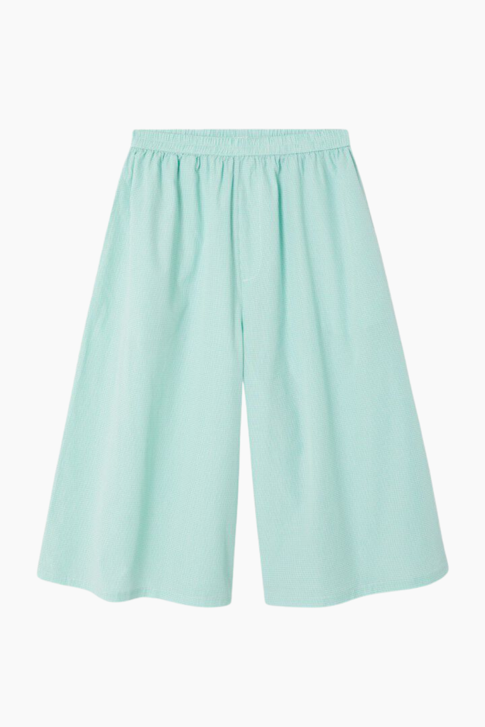 Vigy Women's Shorts - Vichy Jade - American Vintage