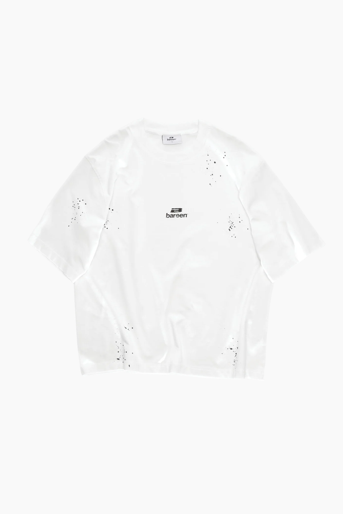 Vintage Oversized Box Fit - White - Bareen