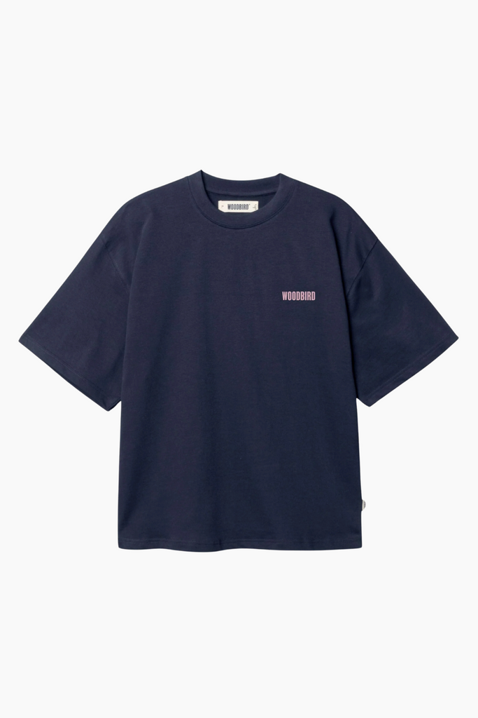 WBBalo Koi Tee - Dark Navy - Woodbird