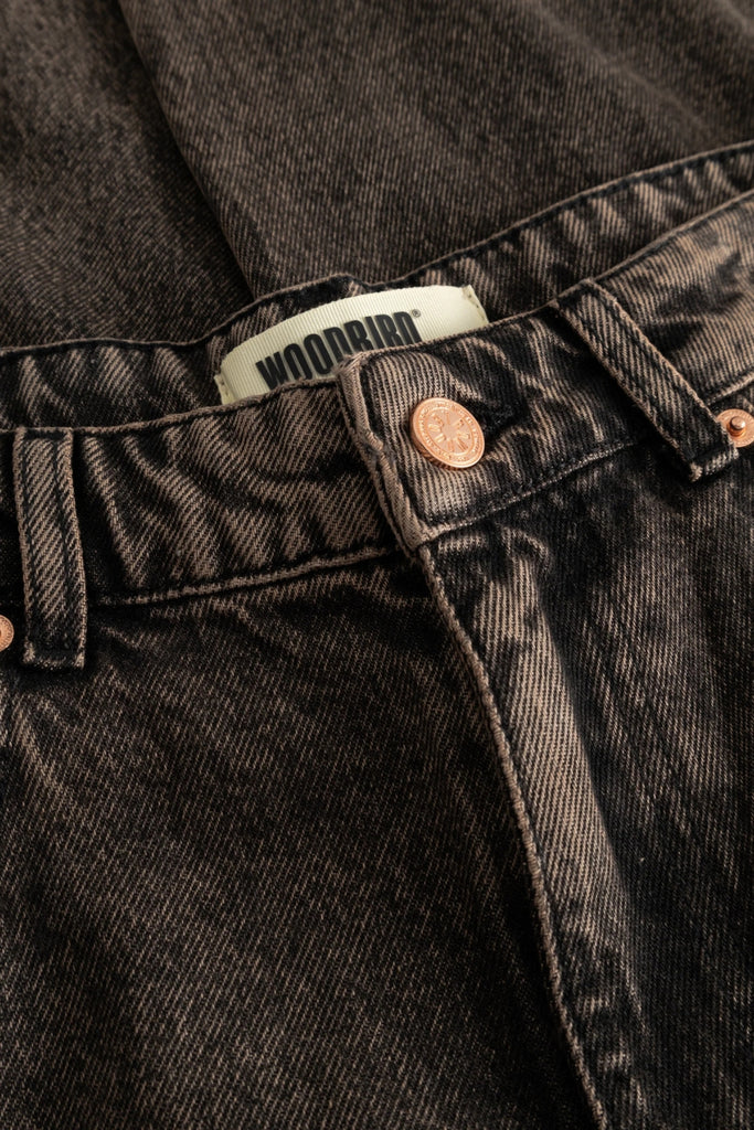 WBBrooke Oak Jeans - Washed Brown - Woodbird