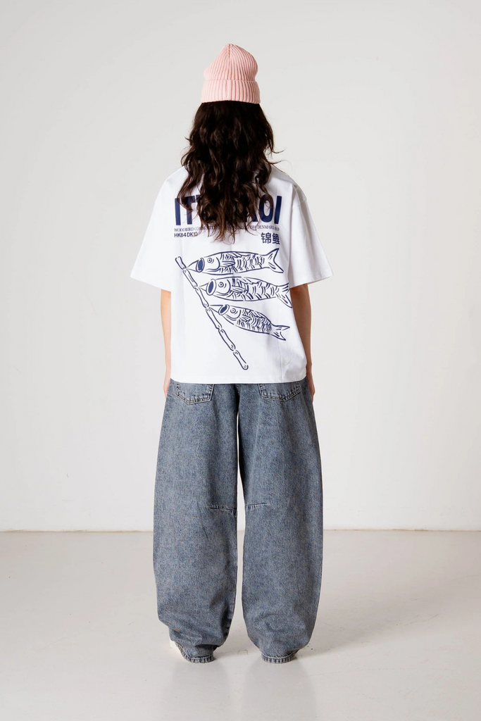 WBBrooke Smoke Jeans - Dark Grey - Woodbird