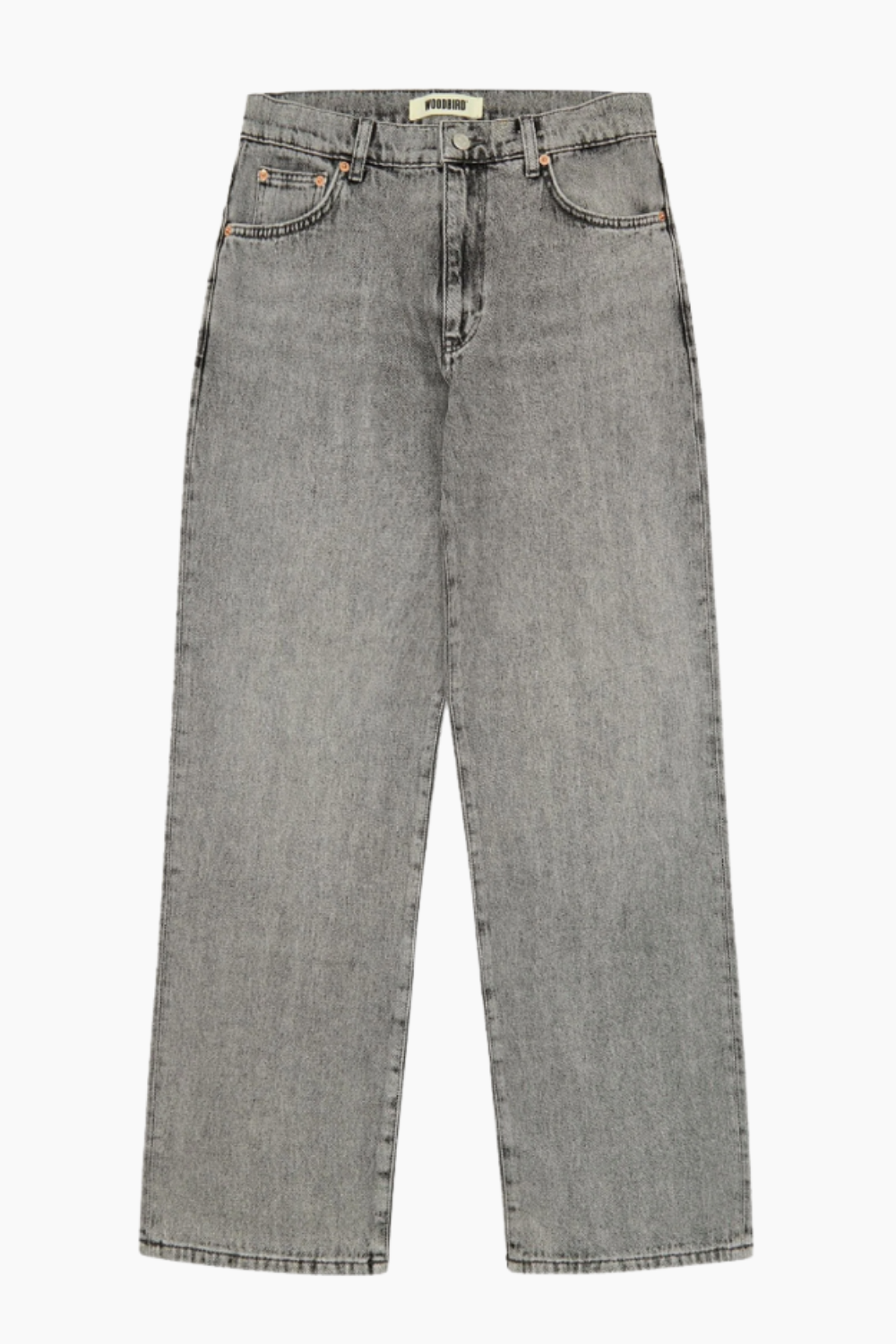 WBCarla Ash Grey Jeans - Grey - Woodbird