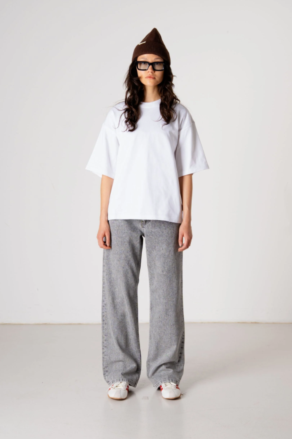 WBCarla Ash Grey Jeans - Grey - Woodbird