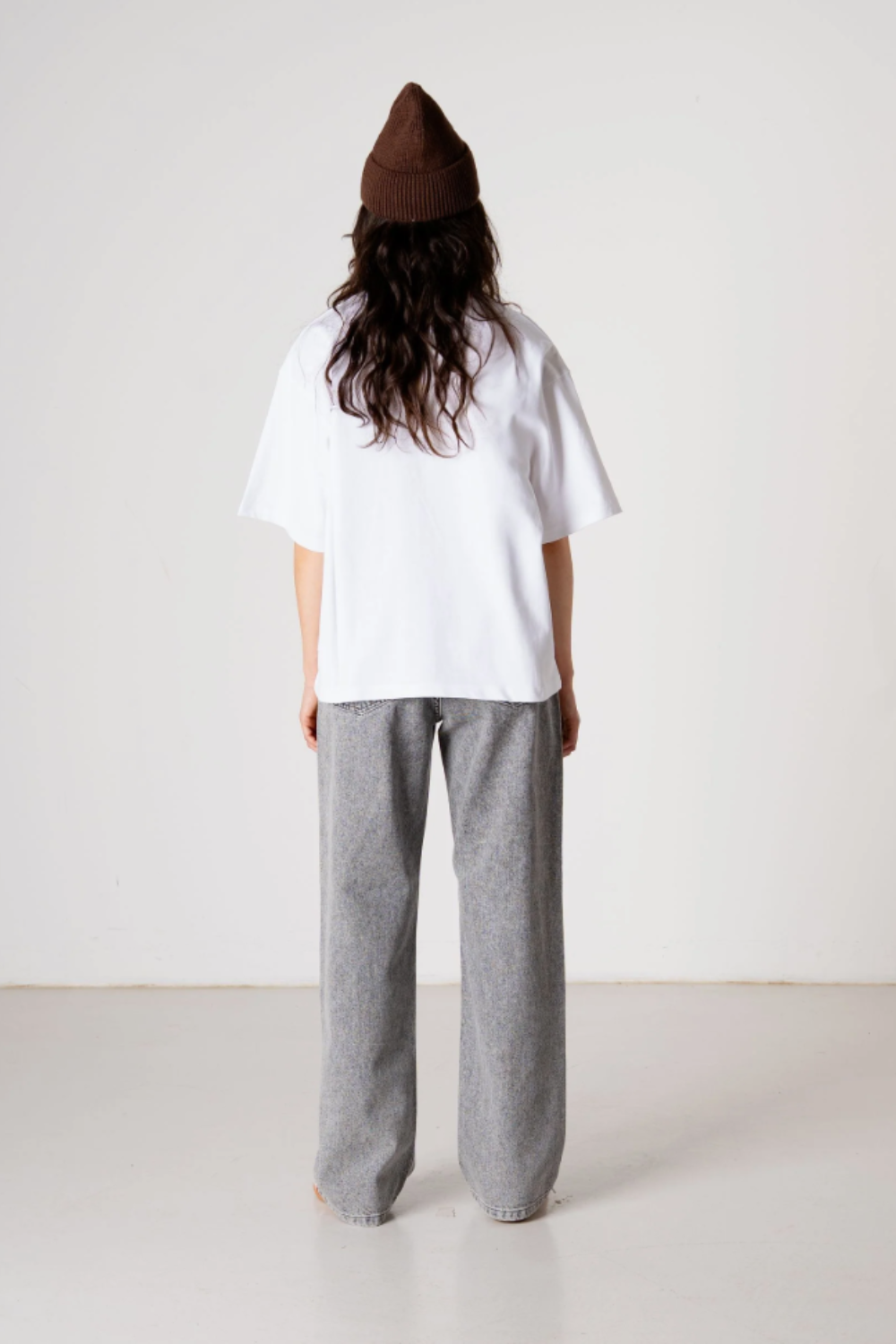 WBCarla Ash Grey Jeans - Grey - Woodbird