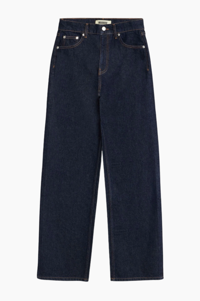 WBCarla Raw Jeans - Raw Blue - Woodbird