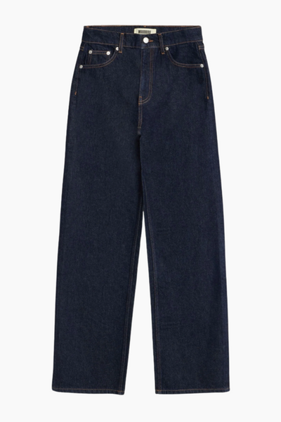 WBCarla Raw Jeans - Raw Blue - Woodbird