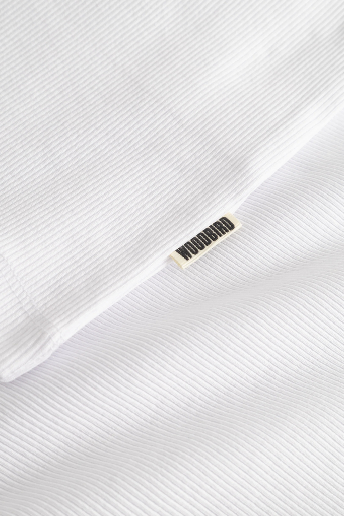 WBDee Rib Tank Top - White - Woodbird