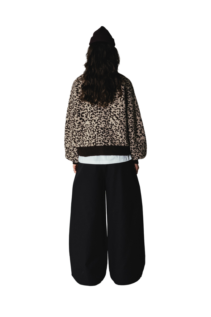 WBFen Leo Cardigan - Sand/Fudge - Woodbird