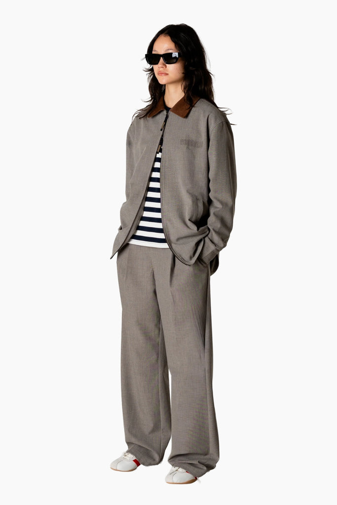 WBKin Guan Work Jacket - Sand Melange - Woodbird