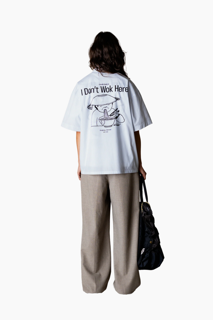 WBLuna Wok Shirt - Blue Stripe - Woodbird