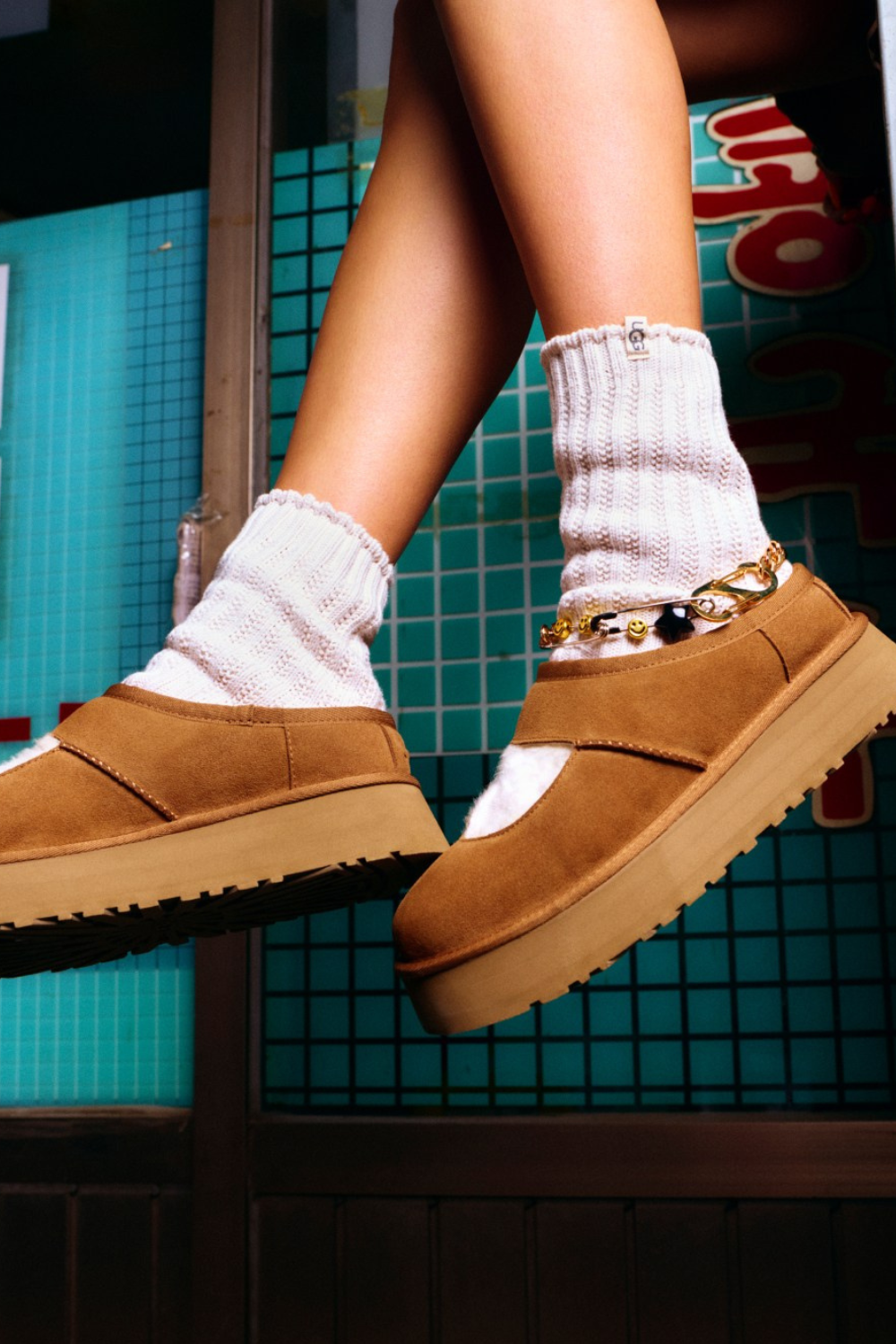 W Bea Mary Jane - Chestnut - UGG