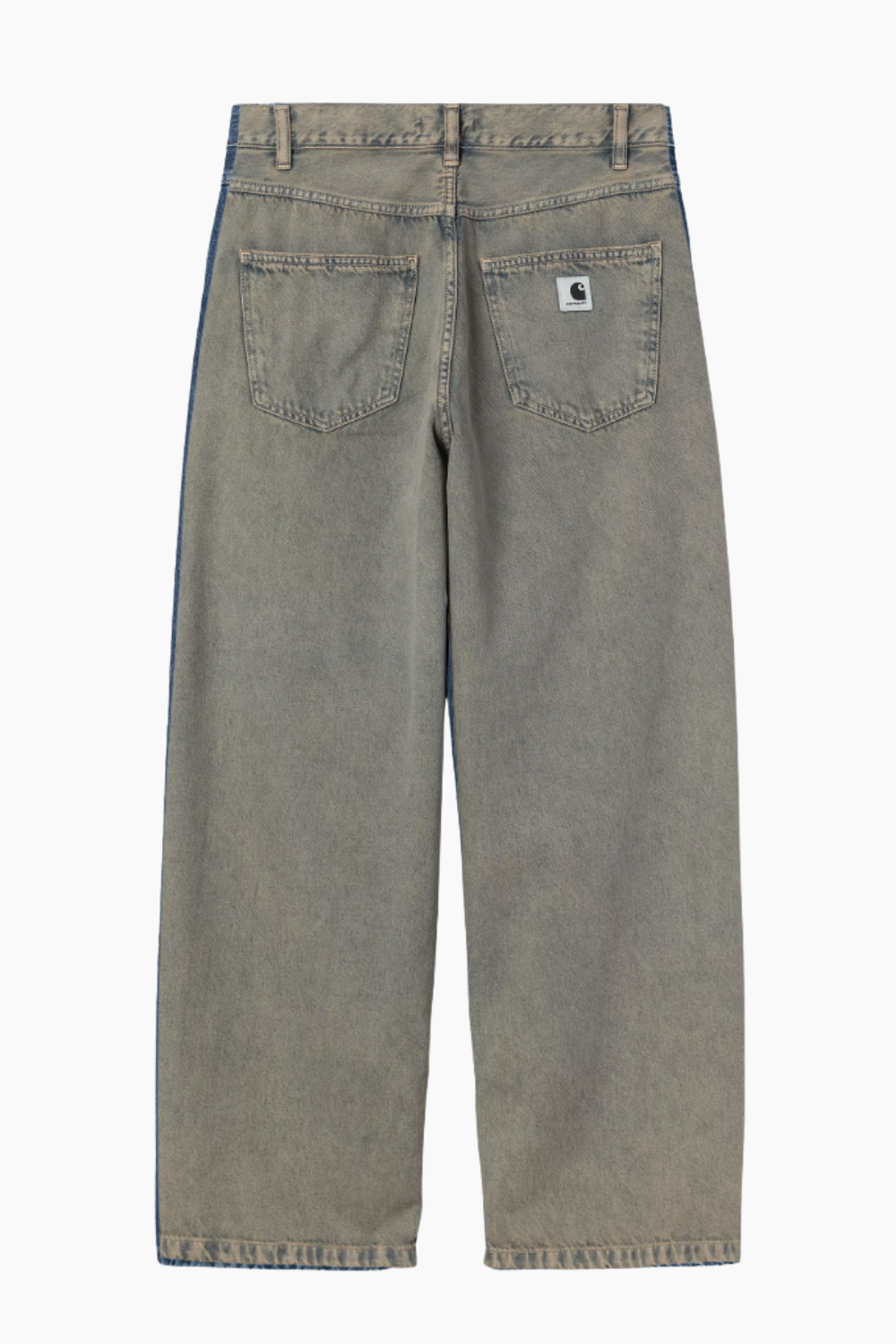 W' Brandon Pant - Blue/Leather Garment Dyed - Carhartt WIP