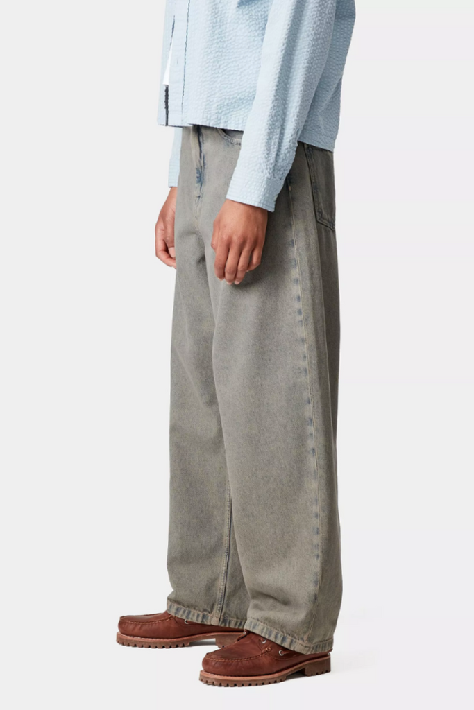 W' Brandon Pant - Blue/Leather Garment Dyed - Carhartt WIP