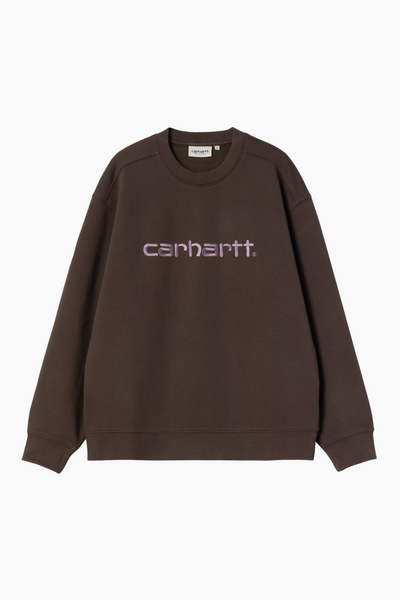 W' Carhartt Sweat - Vitola/Phlox - Carhartt WIP