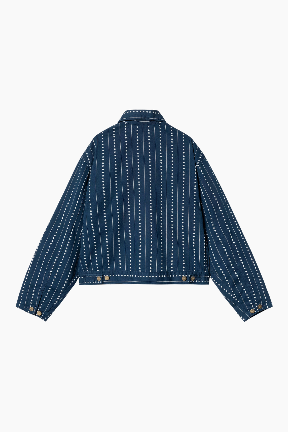 W' Drewe Jacket - Heart C Pinstripe, Ink/Natural - Carhartt WIP-1
