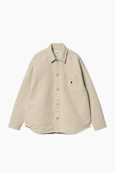 W' Ethel Shirt Jacket - Natural (Rinsed) - Carhartt WIP
