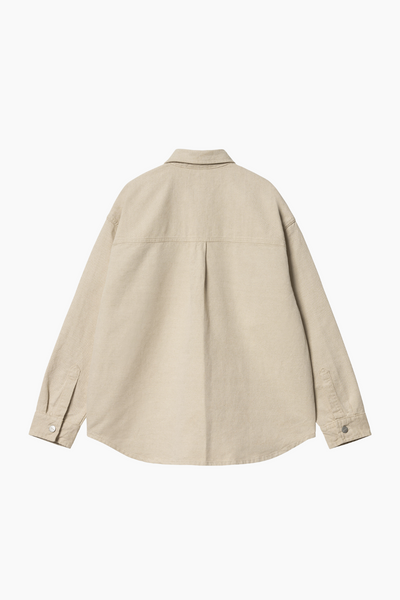 W' Ethel Shirt Jacket - Natural (Rinsed) - Carhartt WIP
