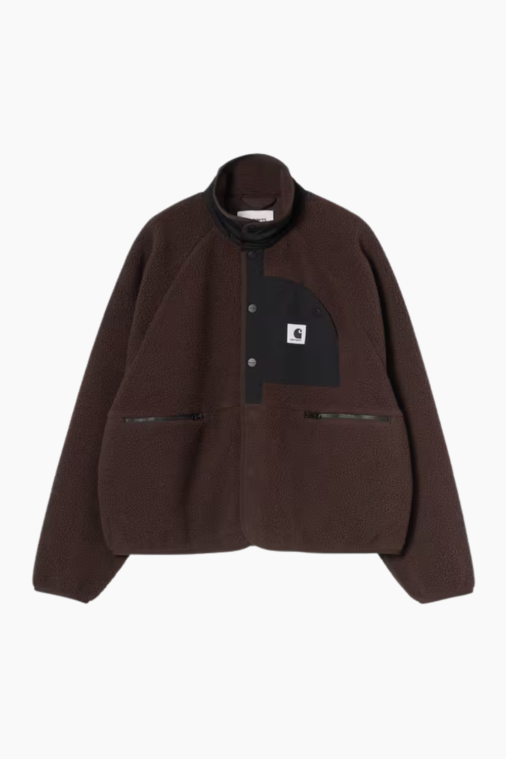 W' Flynn Fleece Jacket - Palisander/Black - Carhartt WIP