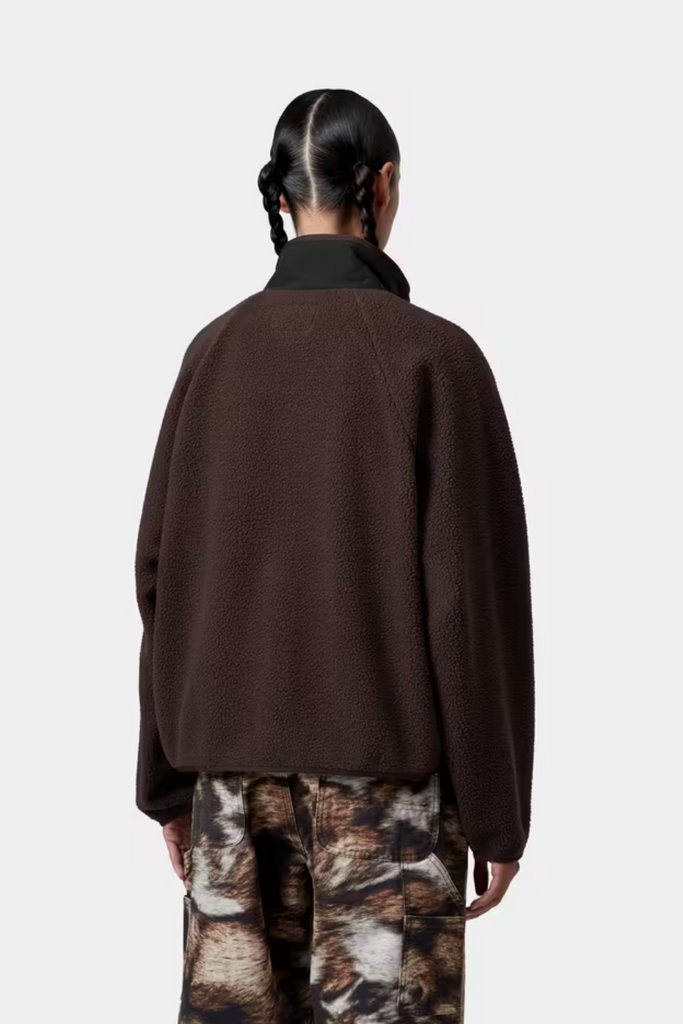 W' Flynn Fleece Jacket - Palisander/Black - Carhartt WIP