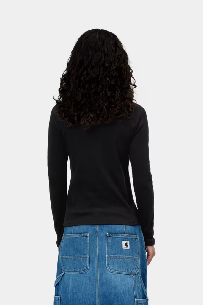 W' L/S Philipa T-Shirt - Black - Carhartt WIP