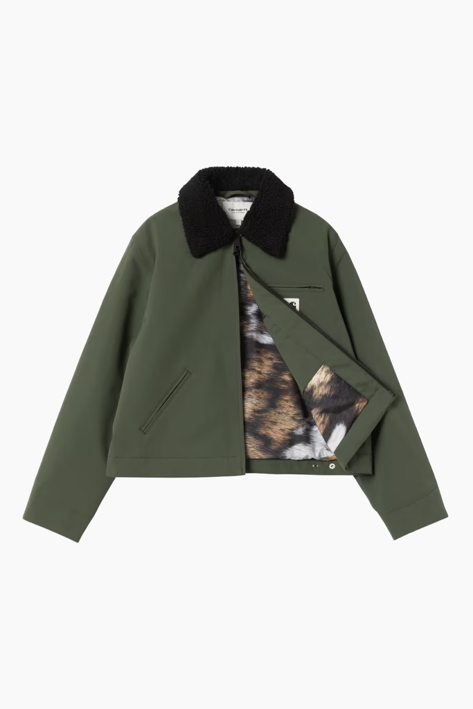 W' Newkirk Jacket - Opuntia / Wild Dog Print - Carhartt WIP